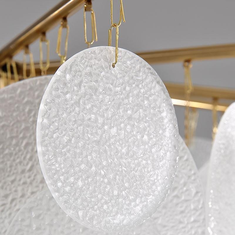 Astrid | Round (Acrylic Glass) Fringe Chandelier