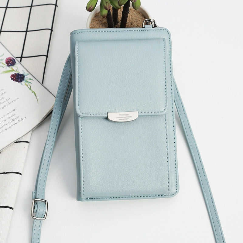 Korean Pu Long Large Capacity Multi-purpose Wallet Mini Mobile Phone Bag