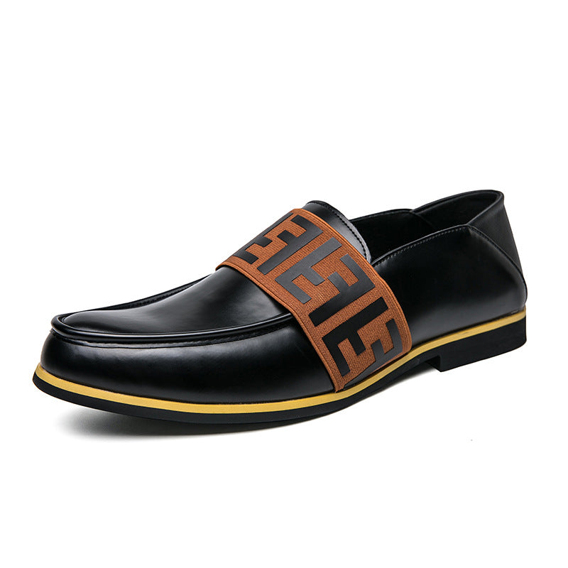 Men's Leather Fashion Trendy Casual Shoes