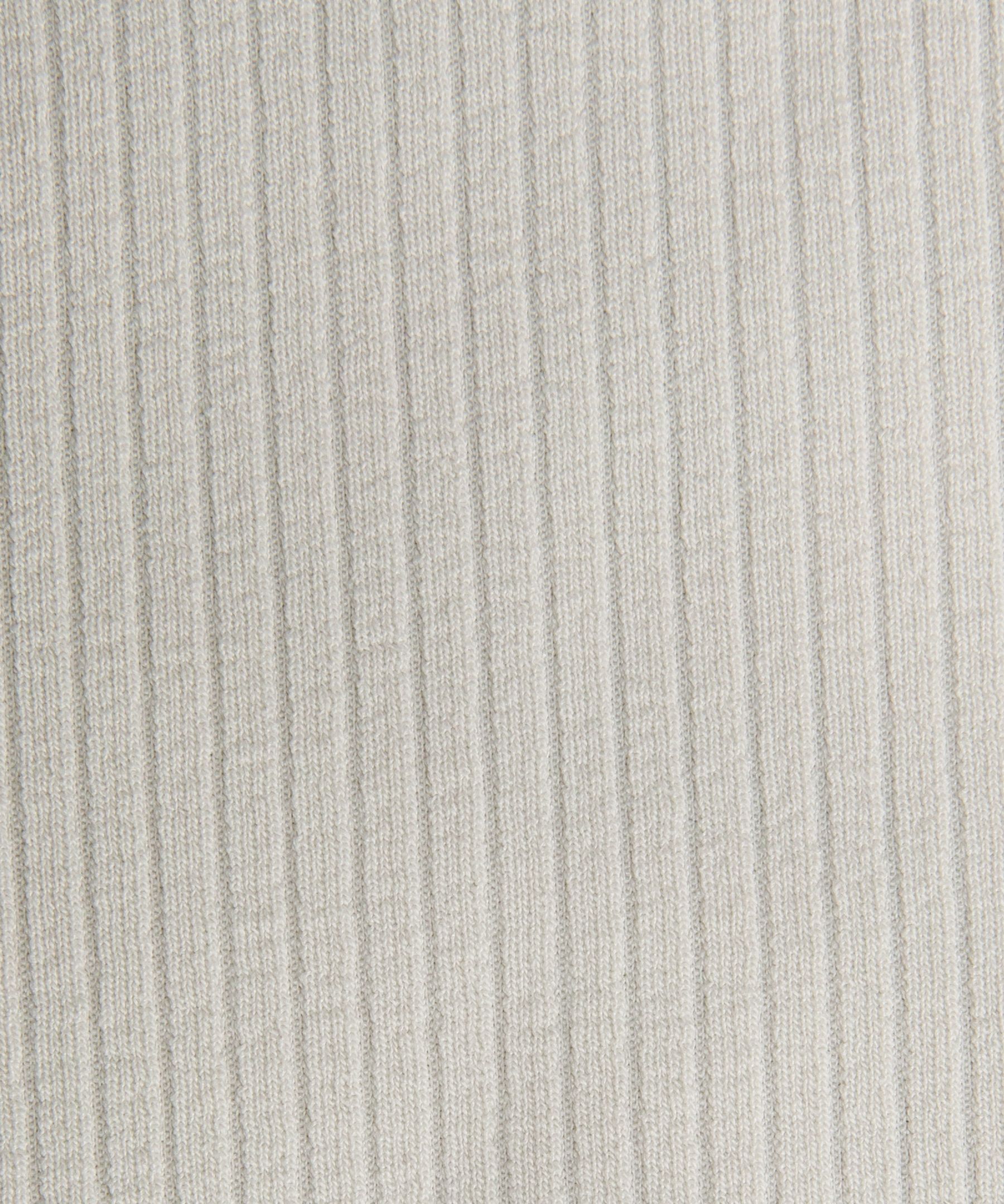 Ribbed Softstreme Asymmetrical Long-Sleeve Shirt