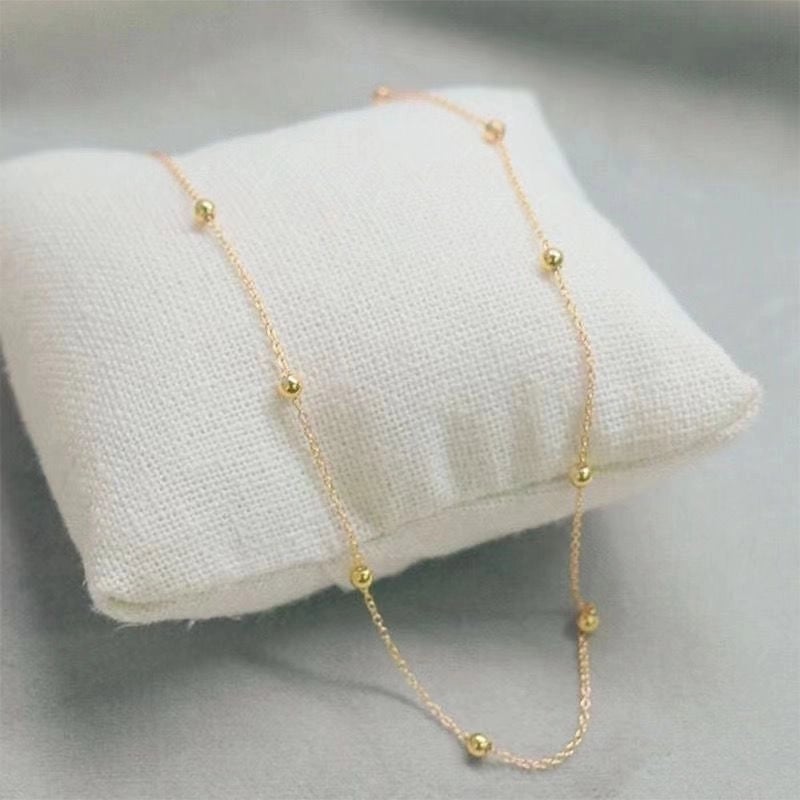 Minimalist Geometric Titanium Steel Chain Necklace