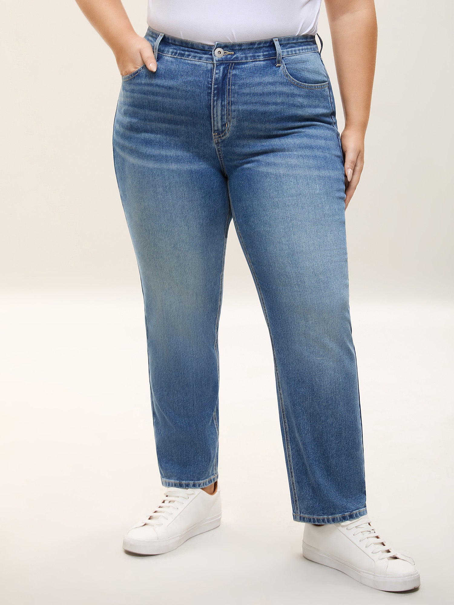 Classic Cut Boyfriend Jeans