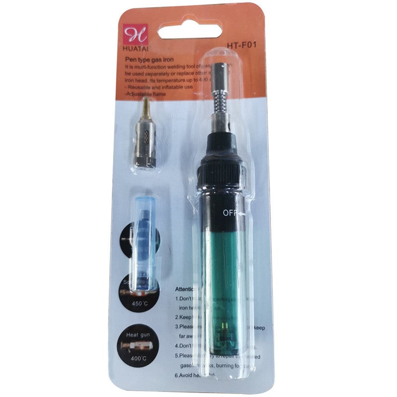 🔥Last Day Promotion 50% OFF - 6-In-1 Replaceable ble Gas Soldering Repair Welding Pen