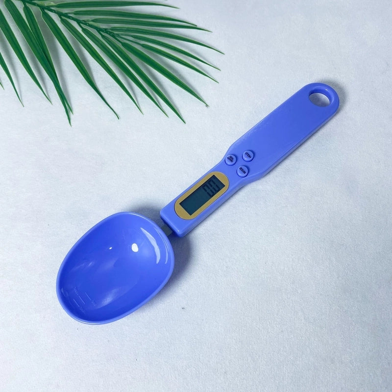 Pastoral Solid Color Plastic Spoon Scale