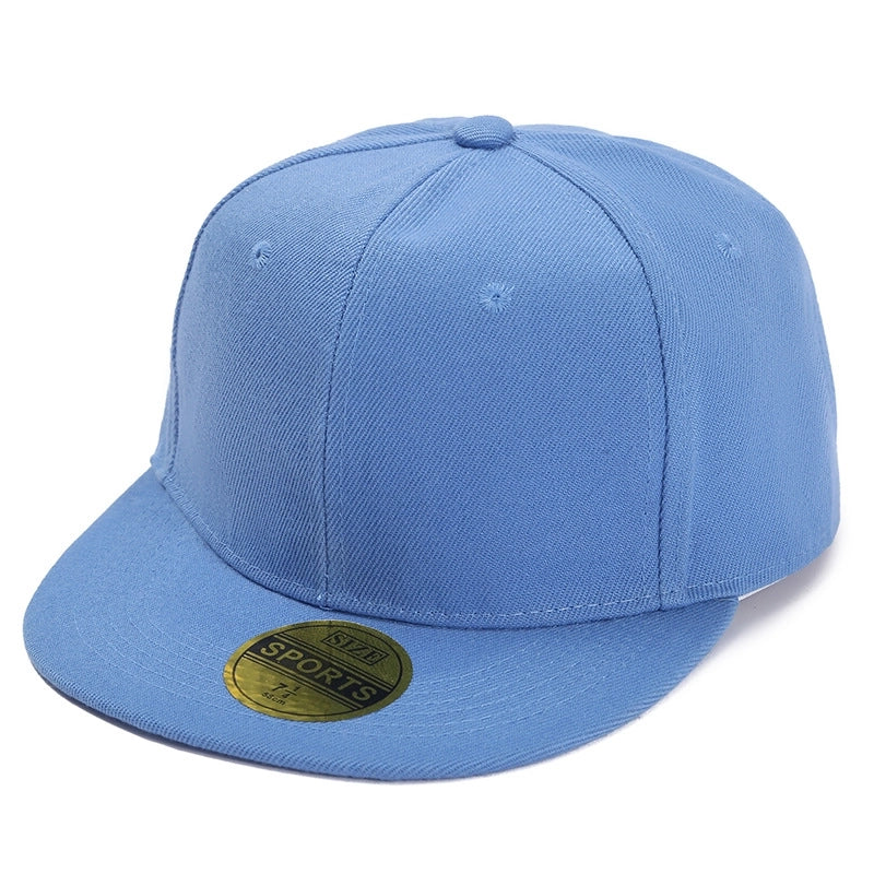 Unisex Streetwear Color Block Camouflage Flat Eaves Baseball Cap