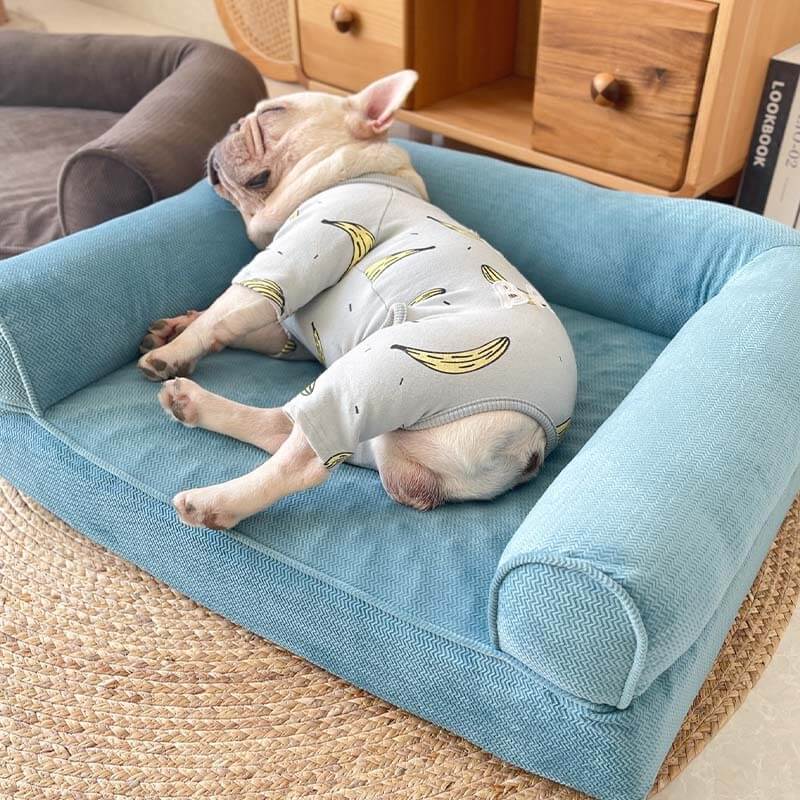 Square Full-wrapped Removable Dog Sofa Bed