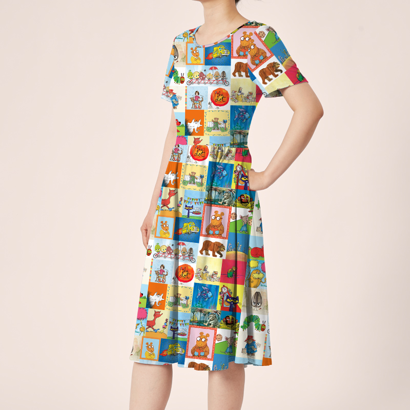 I Still Read Children's Books Teacher Printed One Piece Dress