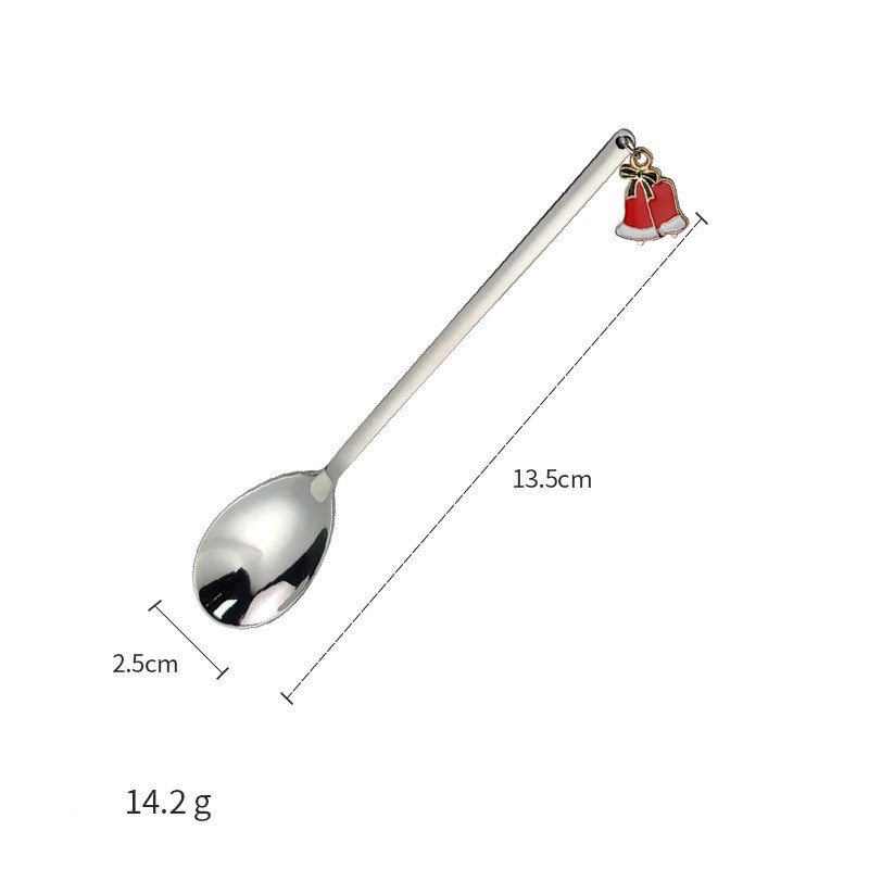 Christmas Christmas Christmas Tree Santa Claus Elk Stainless Steel Tableware