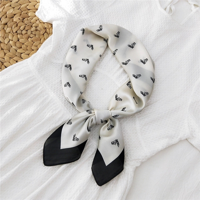 Simple Retro Square Scarf