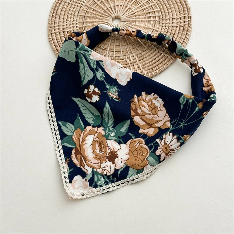 Women's Minimalist Geometric Cloth Bandanas