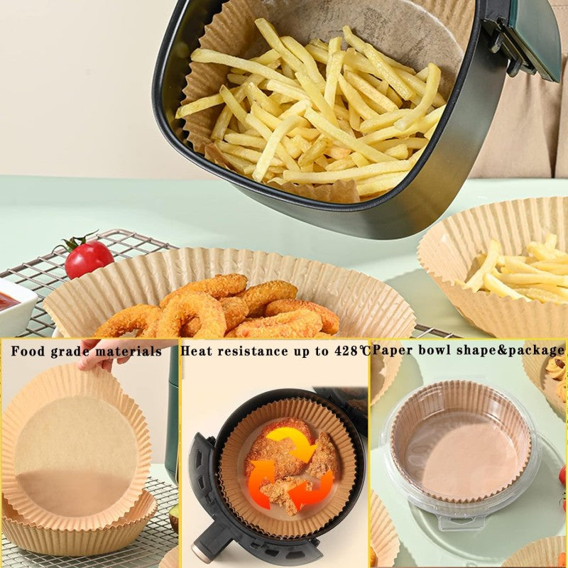 50Pcs Air Fryer Baking Paper