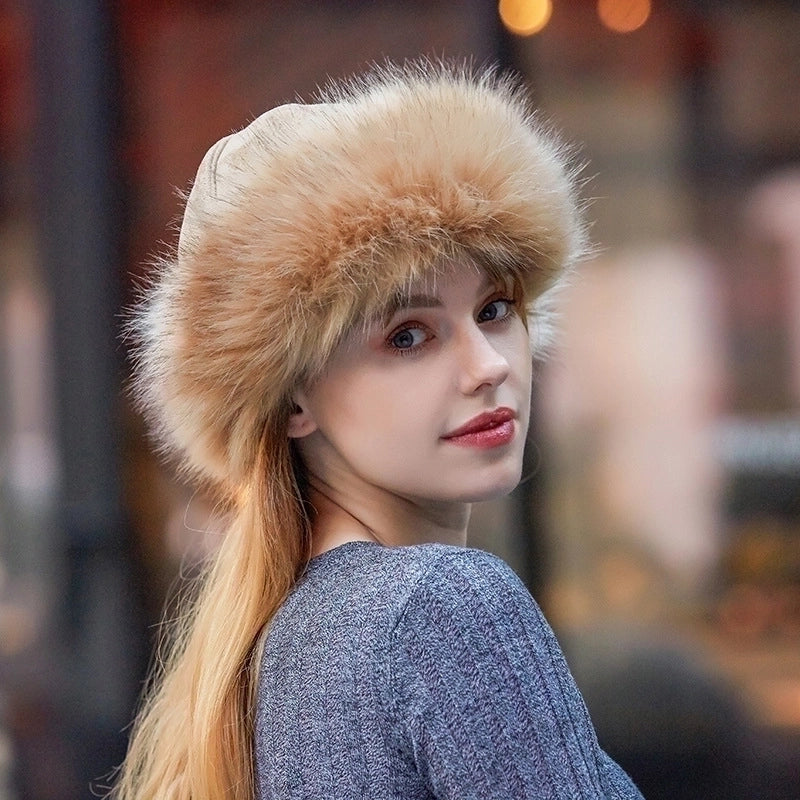 Women's Minimalist Solid Color Eaveless Bucket Hat