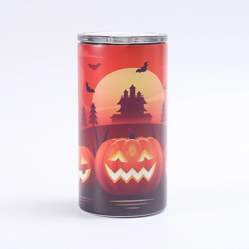 Halloween Retro Multicolor 201 Stainless Steel 304 Stainless Steel Thermos Cup 1 Piece