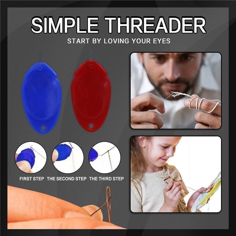 (🔥Summer Hot Sale- Save 48% OFF) Simple Threader. Buy 30 PCS (ONLY $0.66 EACH)