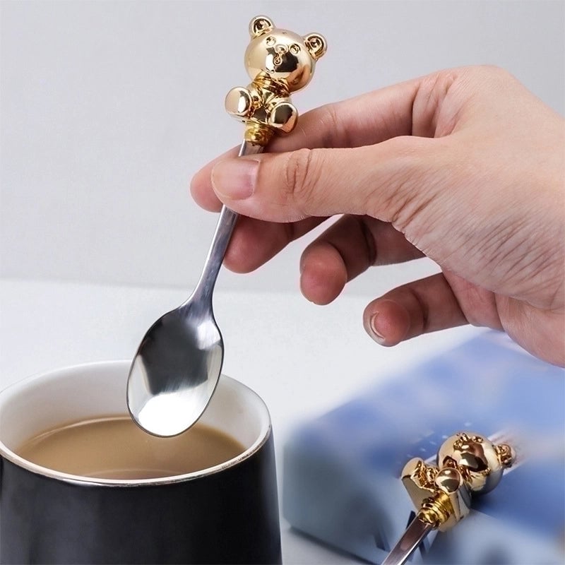 Cute Cartoon Stainless Steel Tableware 1 Piece