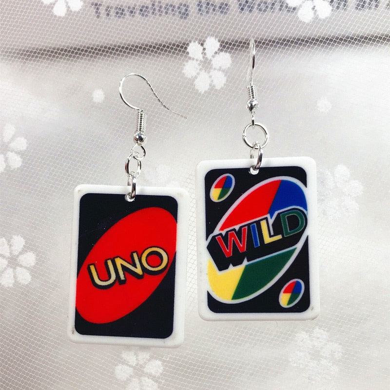 Uno Wildcard Earrings