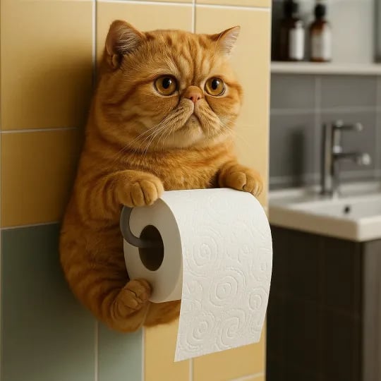 LAST DAY SALE 49% OFF Cat Paper Holder