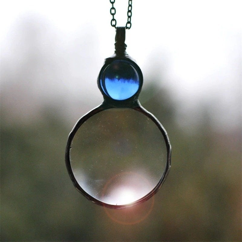 🔥-Magnifying Glass Necklace gift