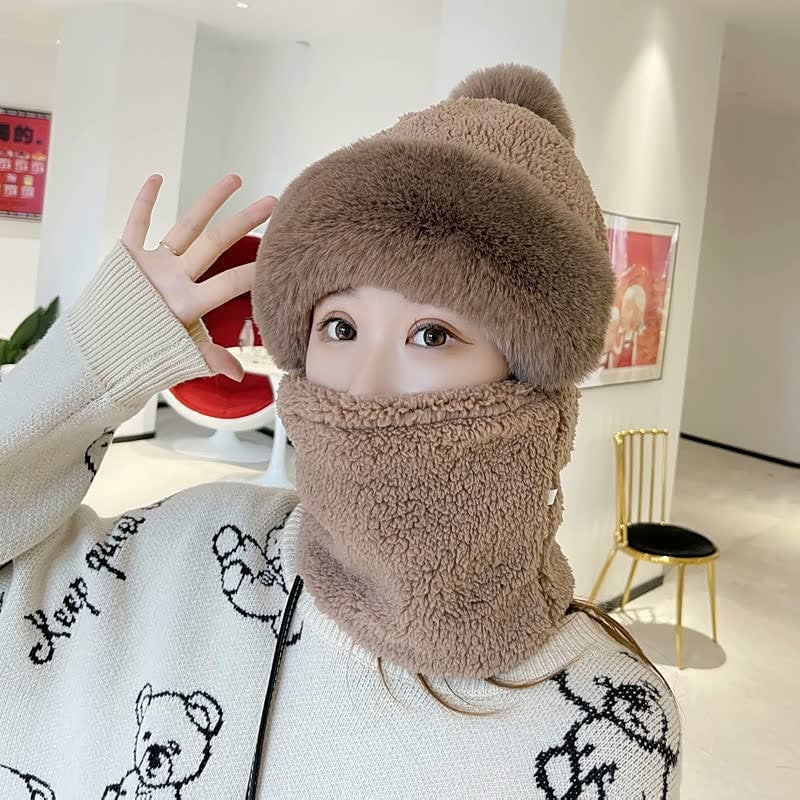 ❄Winter Promotion 49% off🔥🔥❄Women's Cycling Windproof Scarf Hat