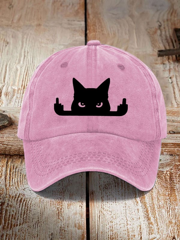 Black Cat Sun Hat