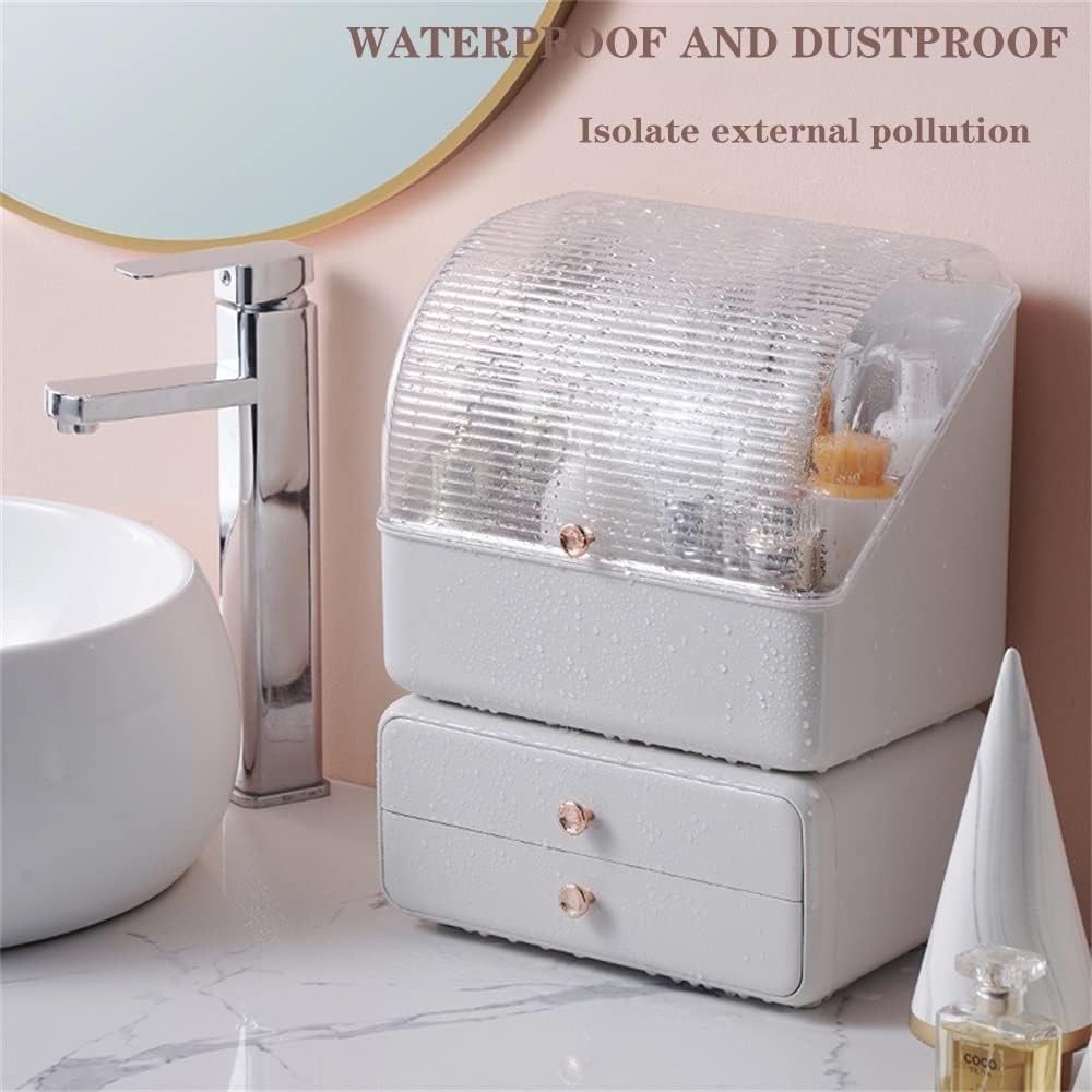 Makeup Organizer And Storage. Dustproof And Waterproof Makeup Storage Box Cosmetic Display Box