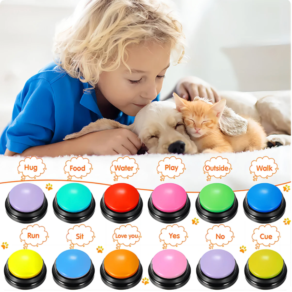 PetTalk Interactive Buttons