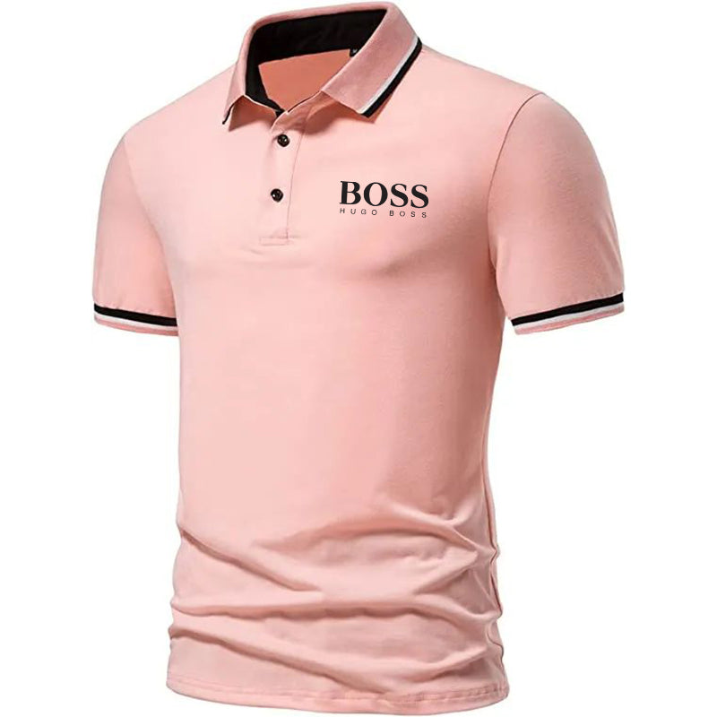 BOSS Men-s Fashion Casual Short Sleeve POLO Shirt