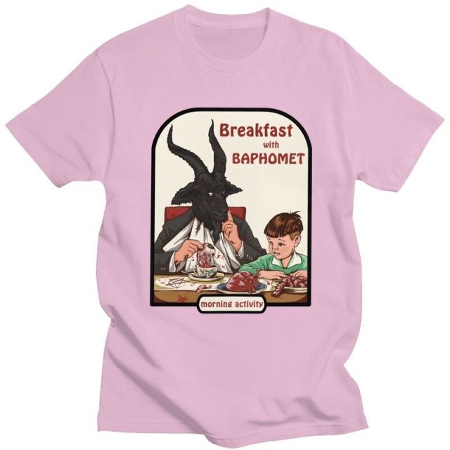 Breakfast With Baphomet Tee