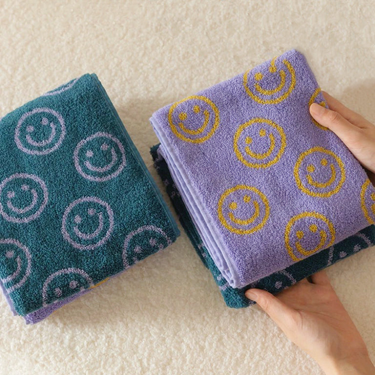 Smile Face Towel / Bath Towel