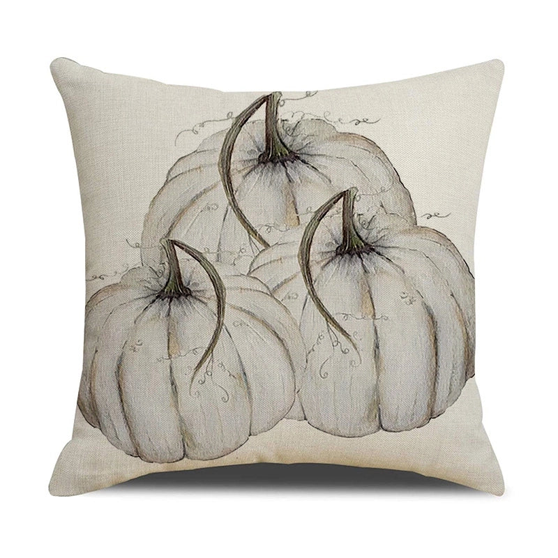 Pastoral Letter Linen Pillow Cases