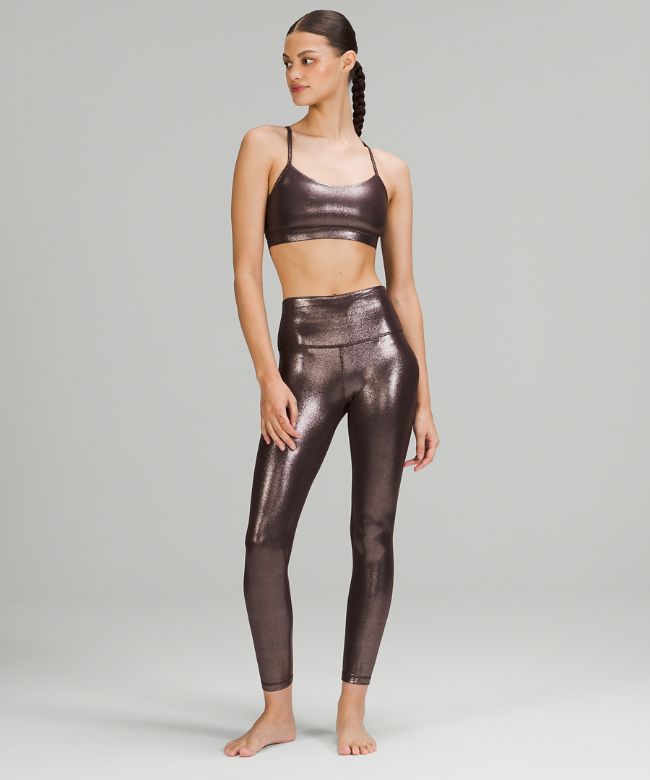 lululemon Flow Y Nulu Bra Shine Light Support, A–C Cups