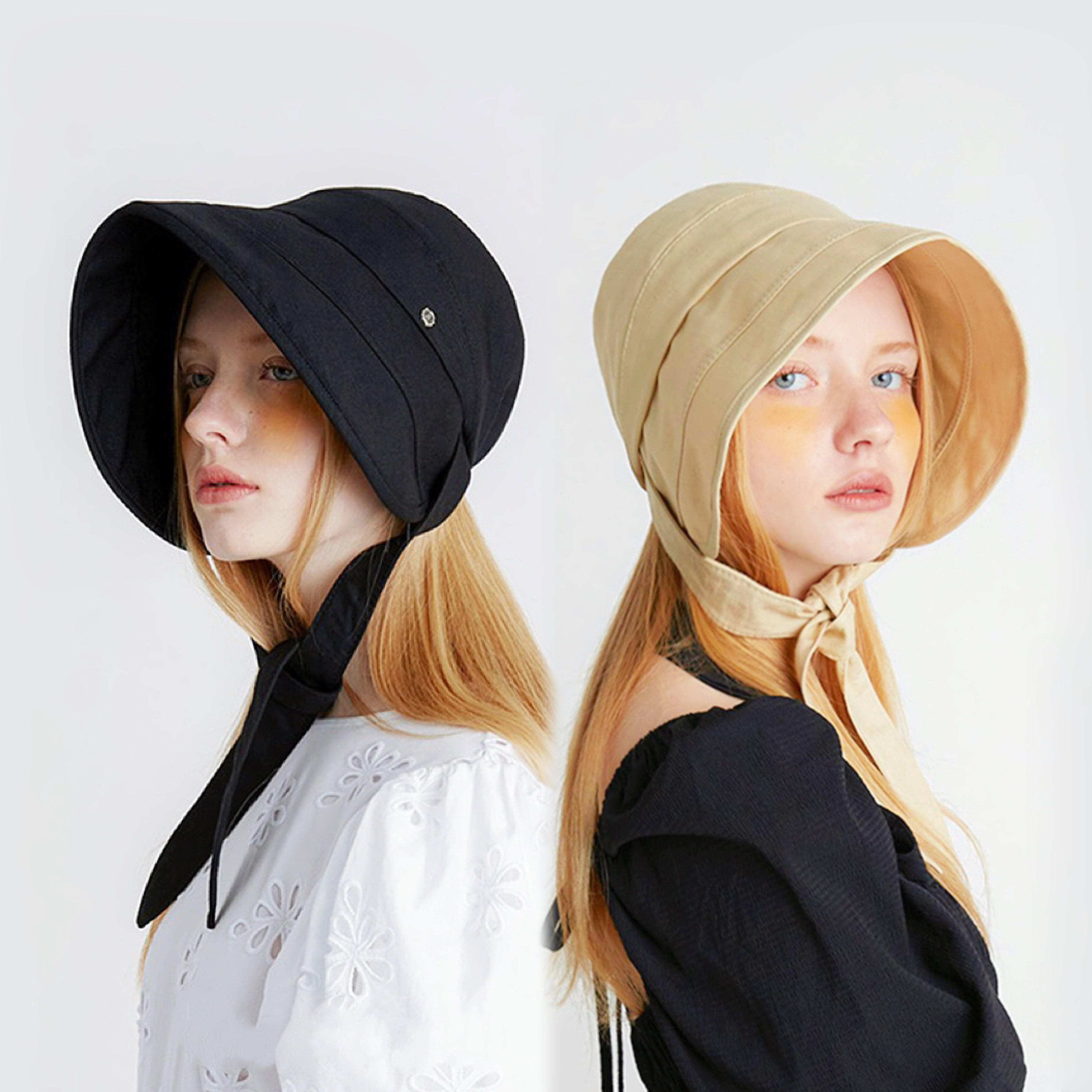 Sun Shield Ribbon Bucket Hat