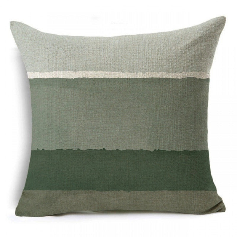 Vacation Plant Linen Pillow Cases