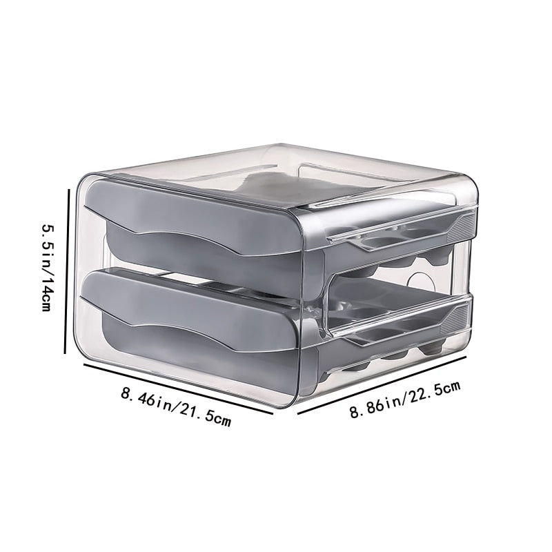 ChefGenius Dual Layer Egg Organizer