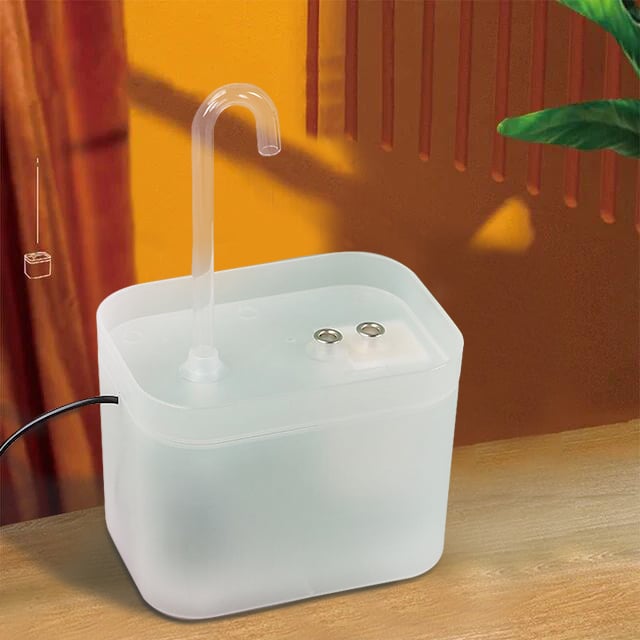 Cat Water Fountain💦Safe Material for the Cleanest Water
