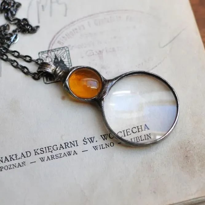 💖Magnifying Glass Pendant Necklace