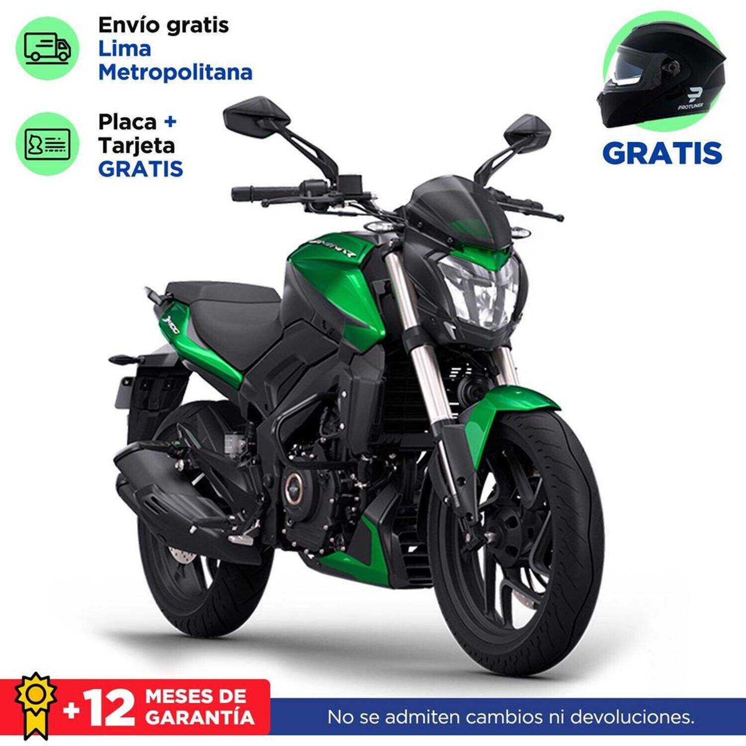 B-Moto Bajaj Dominar 400 2.0 Verde