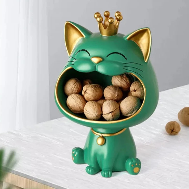 Lucky Cat Storage Bin