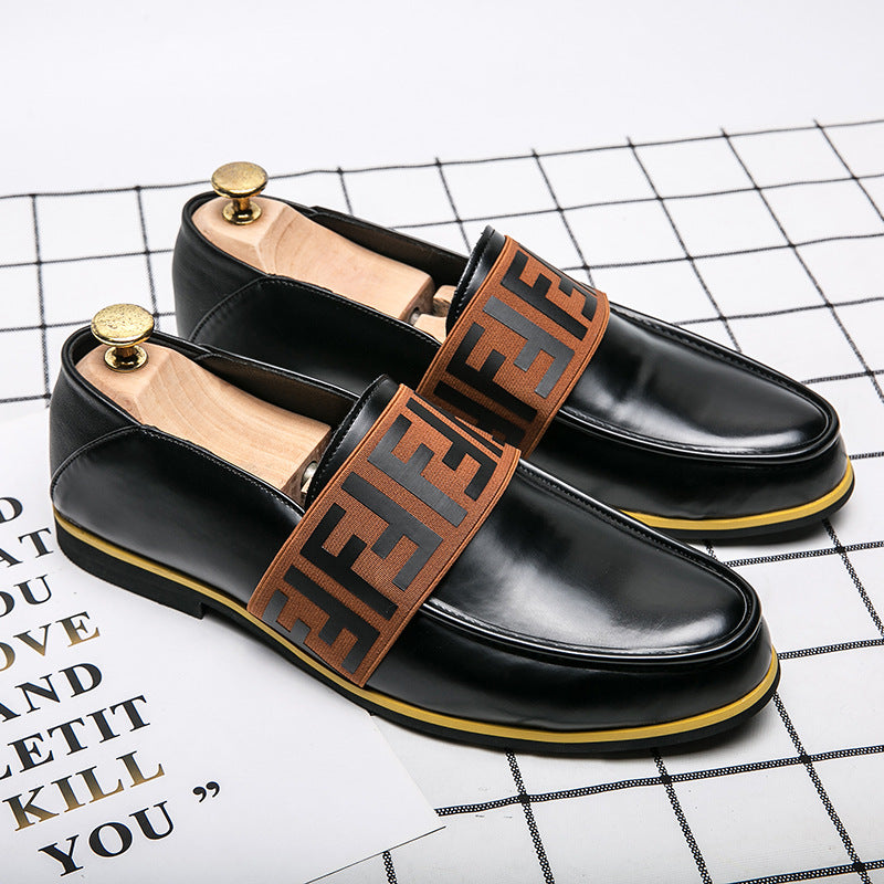 Men's Leather Fashion Trendy Casual Shoes