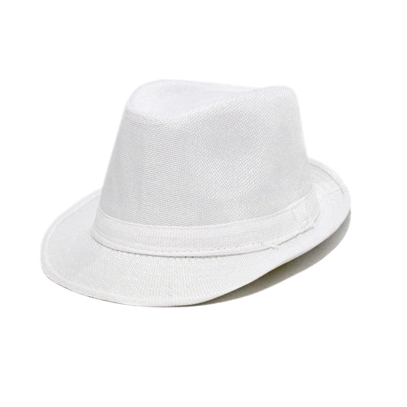 Hat Sunscreen Hat Men's Sun Hat Straw Hat Jazz Straw Hat Hot Sale