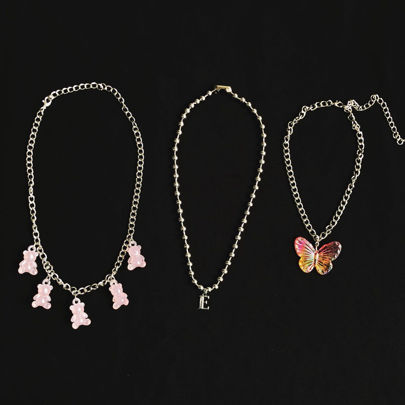 BUTTERFLY NECKLACE  kf83457