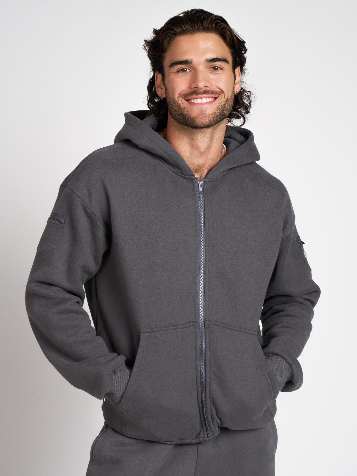 Travel Essentials Zip Hoodie