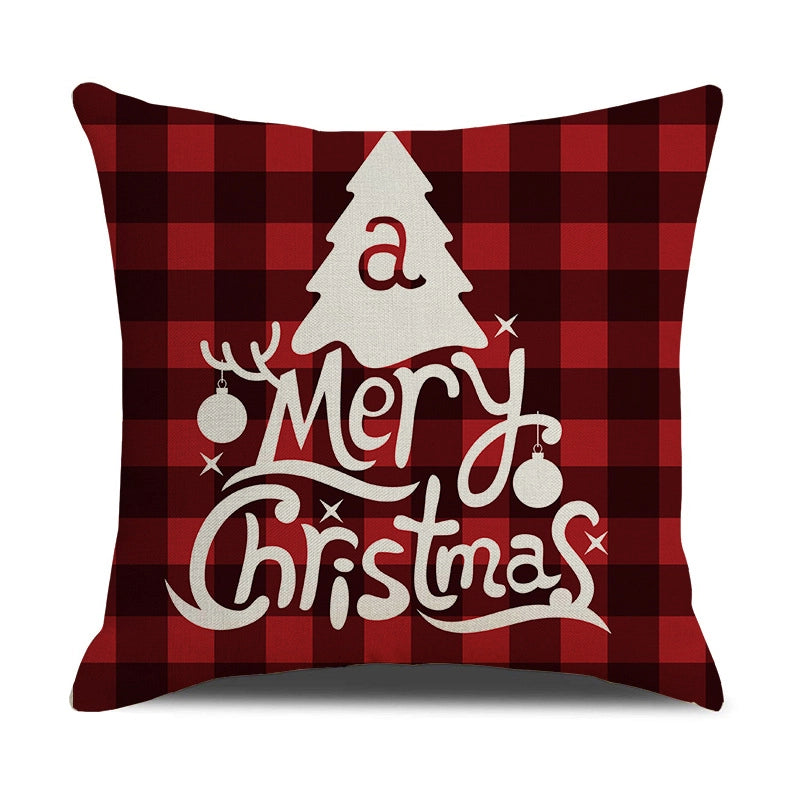 Fashion Letter Elk Polyester Pillow Cases