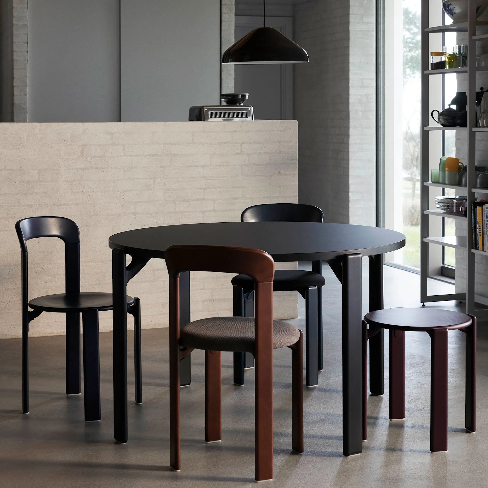 Rey Chair W. Seat Upholstery
