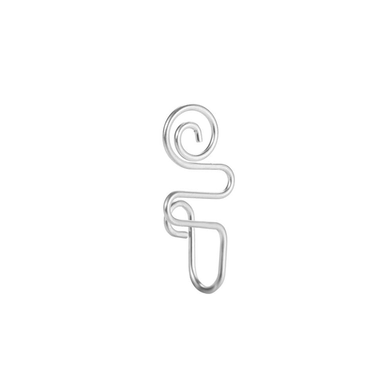 Fashion U Shape Stainless Steel Plating Nose Ring 1 Piece