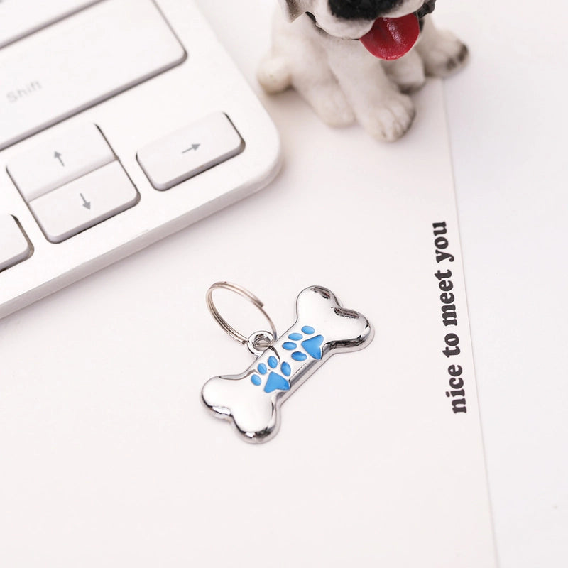 Basic Minimalist Metal Footprint Pet Accessories