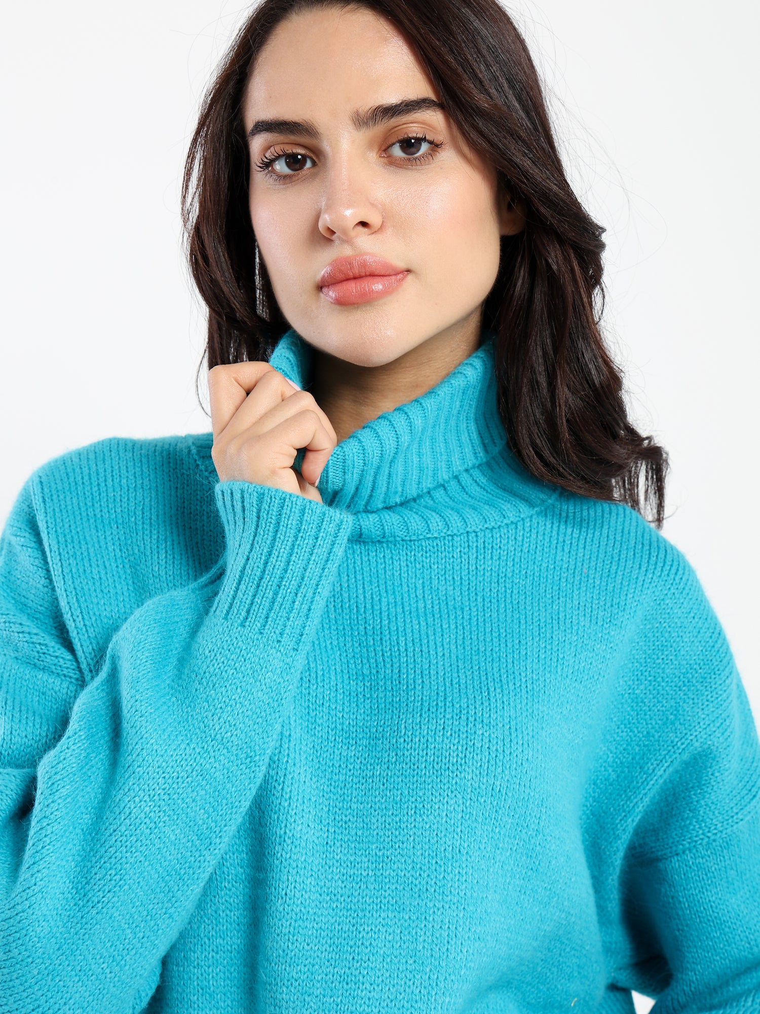 Casual Knitwear Pullover Turtleneck