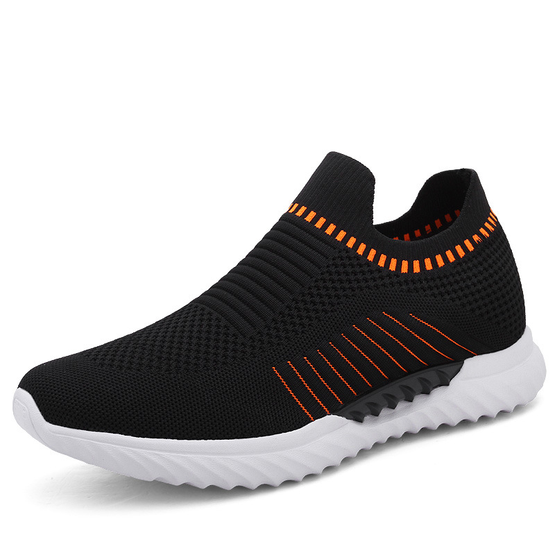 Men Sneakers Elevator Shoes Hidden Heels Breathable Heightening Shoes For Men Increase Insole 7CM Sports Casual Deodorant Shoes