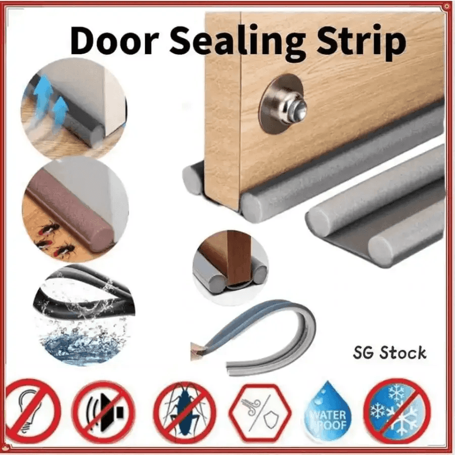 Door bottom sealing strip