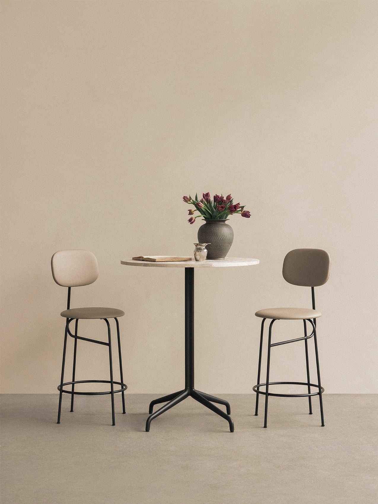 Counter Chair. Fully Upholstered